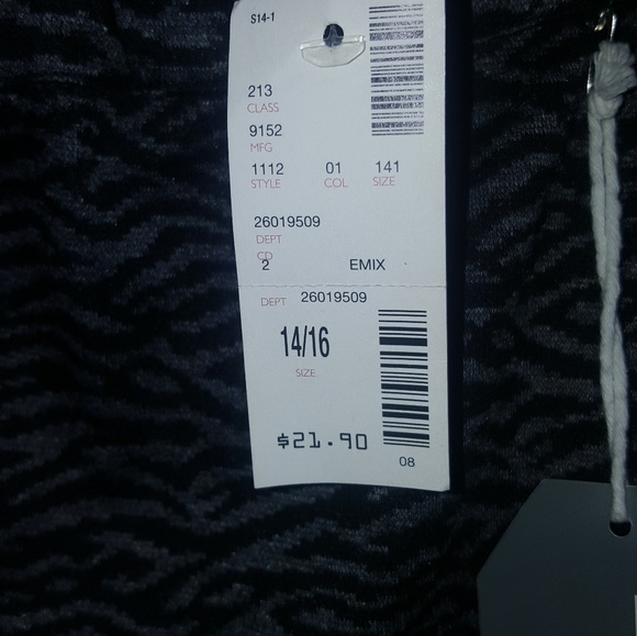 Womens plus sz 14/16 Avenue Animal print Skirt NWT - Picture 3 of 3